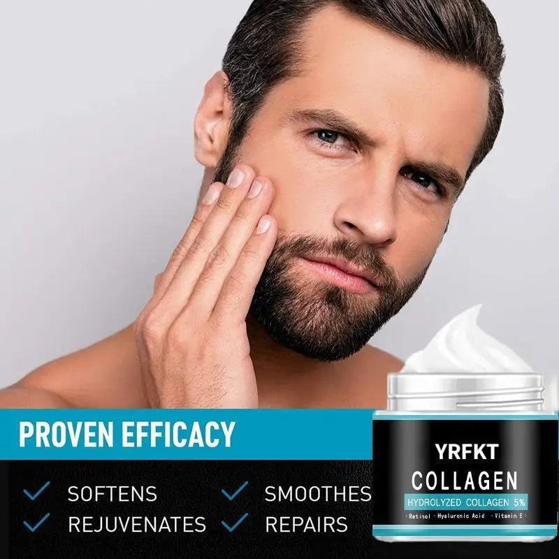 Men Cream Anti Aging + anti wrinkle - Royal Roots Beard Essentials